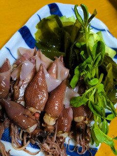 ほたるいかのヘルシー豆苗酢味噌和え-レシピのメイン写真