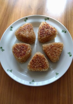 フライパンで簡単♪焼きおにぎり♫-レシピのメイン写真