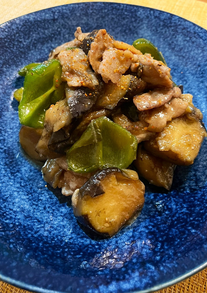 ご飯が進む♪ナスとピーマンの油みそ炒め-レシピのメイン写真