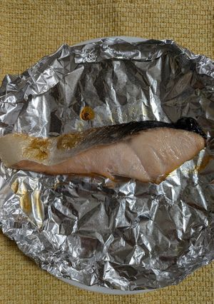 冷凍塩鮭(白鮭) 魚焼きグリルの焼き方-レシピのメイン写真