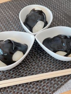 *黒ごまのお汁粉*-レシピのメイン写真
