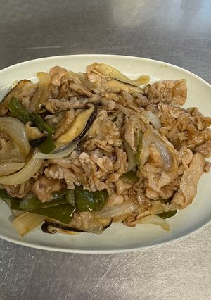豚肉と玉ねぎの照り焼き風炒め-レシピのメイン写真