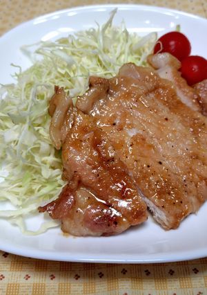 ポークステーキ-レシピのメイン写真