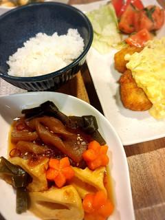 🌟[簡単] こんにゃく他の煮物-レシピのメイン写真