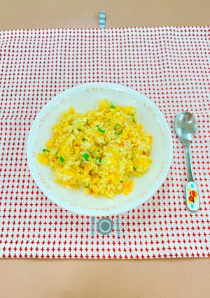 ねぎと鮭のチャーハン＊幼児食-レシピのメイン写真
