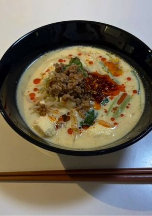 豆乳坦々素麺-レシピのメイン写真