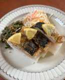 塩サバでなんちゃって焼鯖寿司
