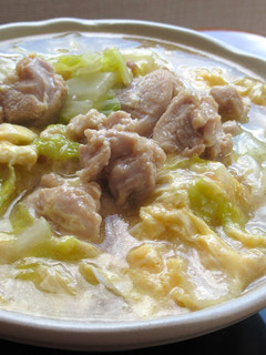【 鶏もも肉と白菜のかきたまうどん 〗-レシピのメイン写真