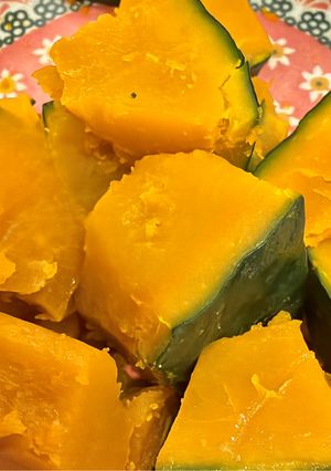 お弁当の隙間にも★✨簡単♪かぼちゃのレンジ蒸し🎃-レシピのメイン写真