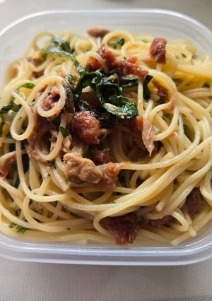 梅ちそ簡単パスタ-レシピのメイン写真