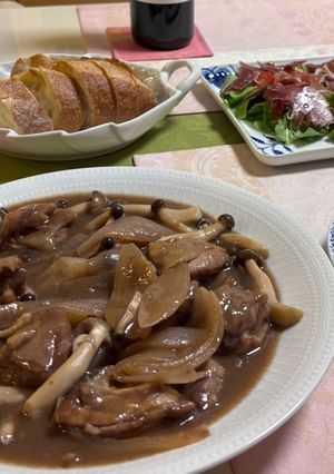 鶏肉の赤ワイン煮-レシピのメイン写真