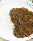 ピリ辛がクセになる！ほうれん草カレー