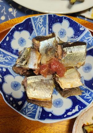 秋刀魚の梅煮-レシピのメイン写真