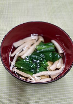 菜の花香るすまし汁-レシピのメイン写真