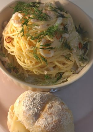 不二家風たらこといかのスパゲティ-レシピのメイン写真