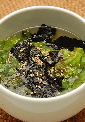 サニーレタスの中華スープ-レシピのメイン写真