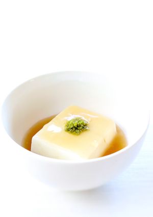 シンプルに【あんかけ豆腐(柚子胡椒)】-レシピのメイン写真