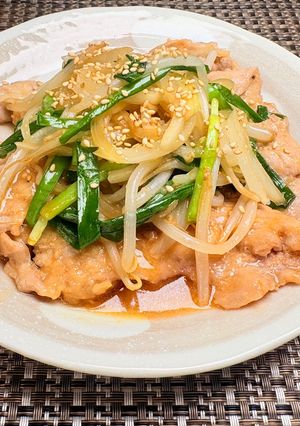 彼氏が作る『レンジ3分ラクラク生姜焼き』-レシピのメイン写真