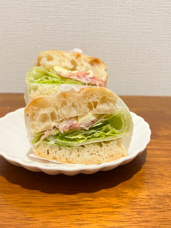 生ハムチーズのフォカッチャサンド-レシピのメイン写真