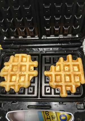 🌰栗とホットケーキミックスのワッフル🧇-レシピのメイン写真