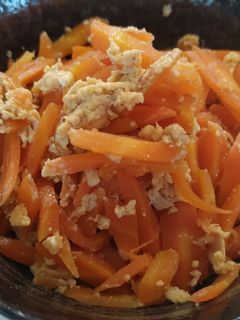 にんじん大量消費!人参しりしり-レシピのメイン写真