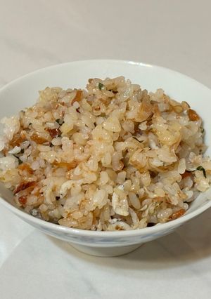 梅しらすご飯-レシピのメイン写真