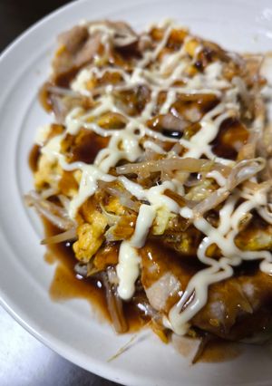簡単お好み焼き風-レシピのメイン写真