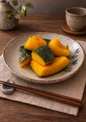 かぼちゃの煮付け-レシピのメイン写真
