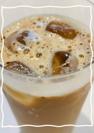 インスタントで！アイスカフェオレ-レシピのメイン写真