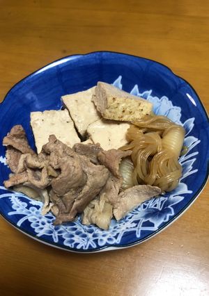 簡単！肉豆腐-レシピのメイン写真