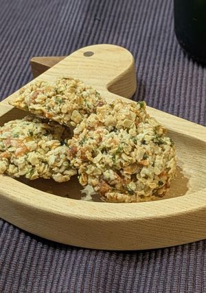 バジルとチーズのおつまみクッキー-レシピのメイン写真
