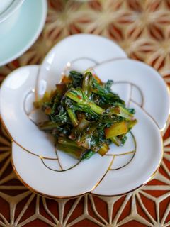 かぶの葉の醤油炒め-レシピのメイン写真