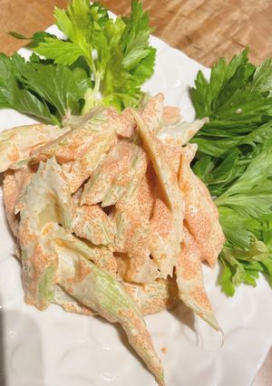 セロリの明太マヨ和え-レシピのメイン写真