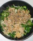 豚肉の梅干し炒め♪簡単レシピ梅肉あえ