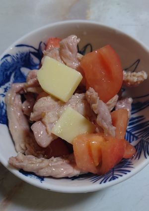 せせりとモッツァレラのカプレーゼ風-レシピのメイン写真