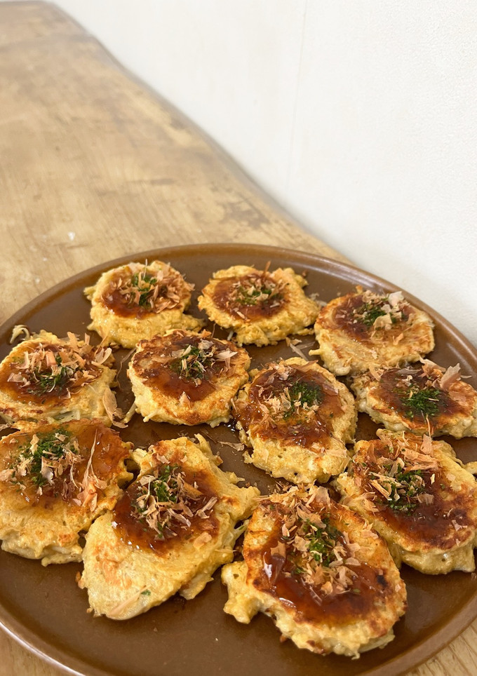 冷凍えのきでオートミールのお好み焼き風-レシピのメイン写真