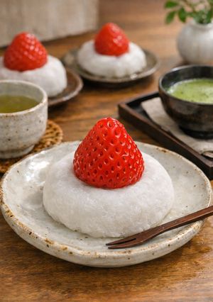 いちご大福-レシピのメイン写真
