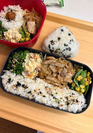 20260901息子たちのお弁当-レシピのメイン写真