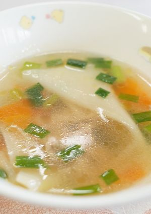 【保育園給食】ワンタンスープ-レシピのメイン写真
