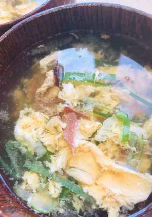 削り節のお吸物●玉吸い-レシピのメイン写真