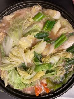 ズボラ♪ 豚骨ラーメンで豚骨鍋-レシピのメイン写真