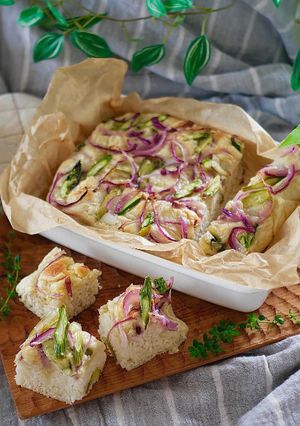 野菜のフォカッチャ-レシピのメイン写真