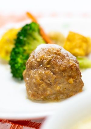 【給食レシピ】粉雪舞うかまくら焼き-レシピのメイン写真