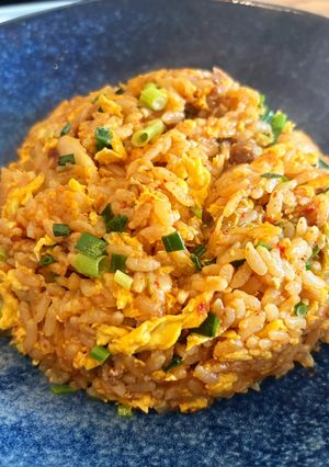 キムチ少なめでも絶品♡豚肉と卵の炒飯-レシピのメイン写真