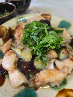 鶏むね肉となすのみぞれ煮-レシピのメイン写真