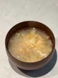 超簡単!!ふわふわ卵と玉ねぎのお味噌汁