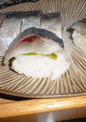 しめ鯖の棒寿司-レシピのメイン写真