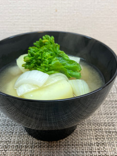 春野菜の味噌汁♪-レシピのメイン写真