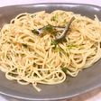 大量消費!セロリの葉っぱのペペロンチーノ