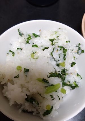 菜飯-レシピのメイン写真